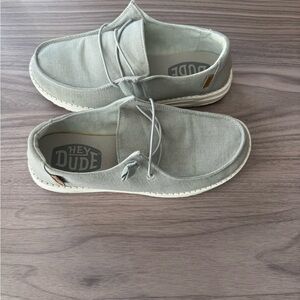 Hey Dude Men's Gray Casual Slip-On Loafers